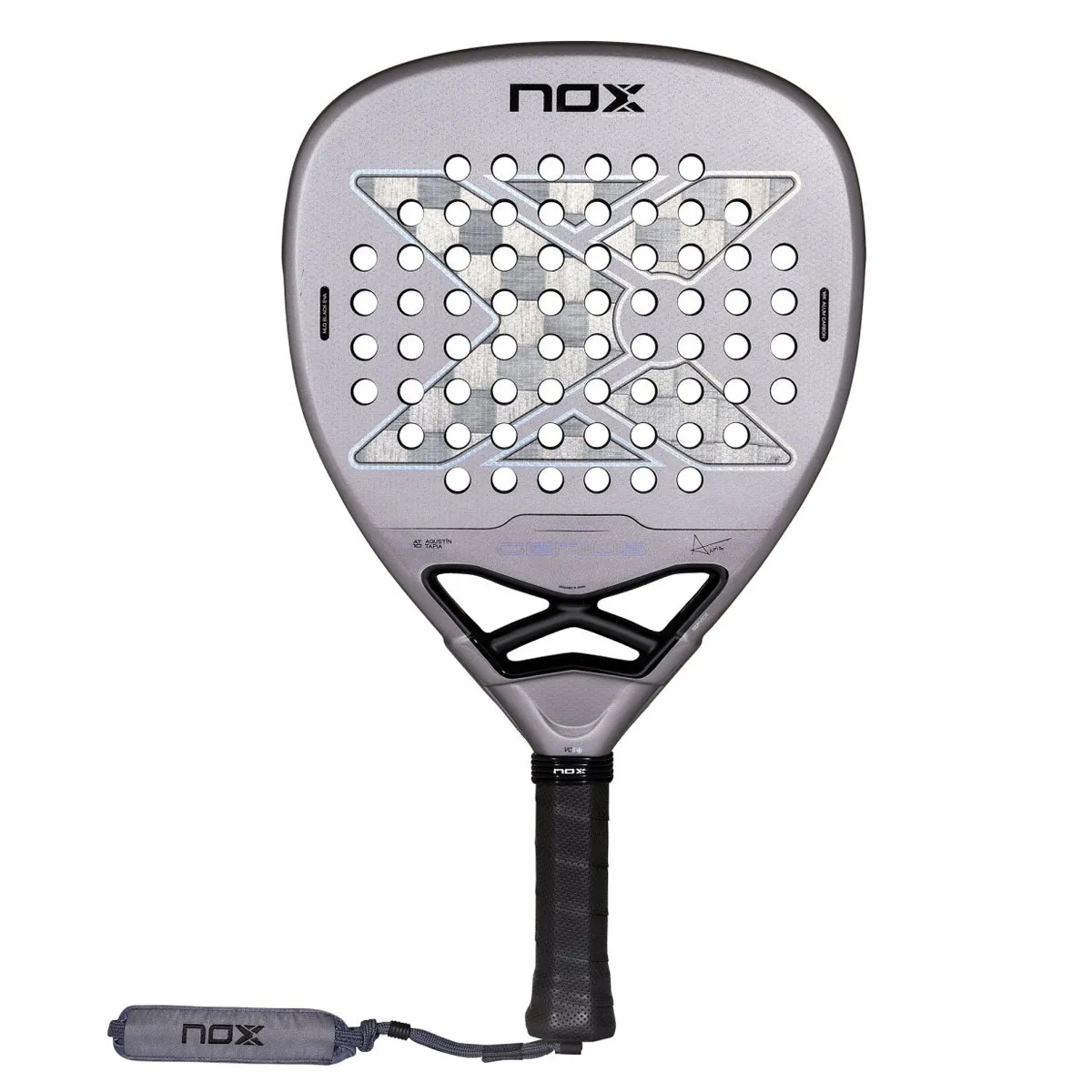 NOX Genius Attack 18K Alum By Agustin Tapia Padel Racket (2027)